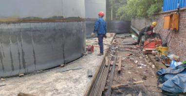 三峡环保集团改造嘉陵特装厂废水处理站项目进水调试成功！